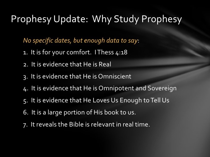 Value of prophecy