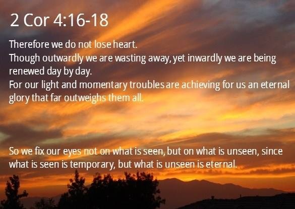 2 cor 4,16-18