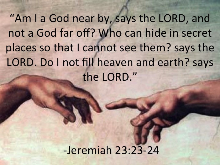 jeremiah 23,23-24