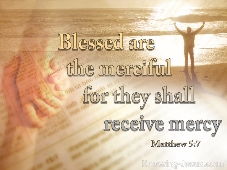 Matthew 5,7