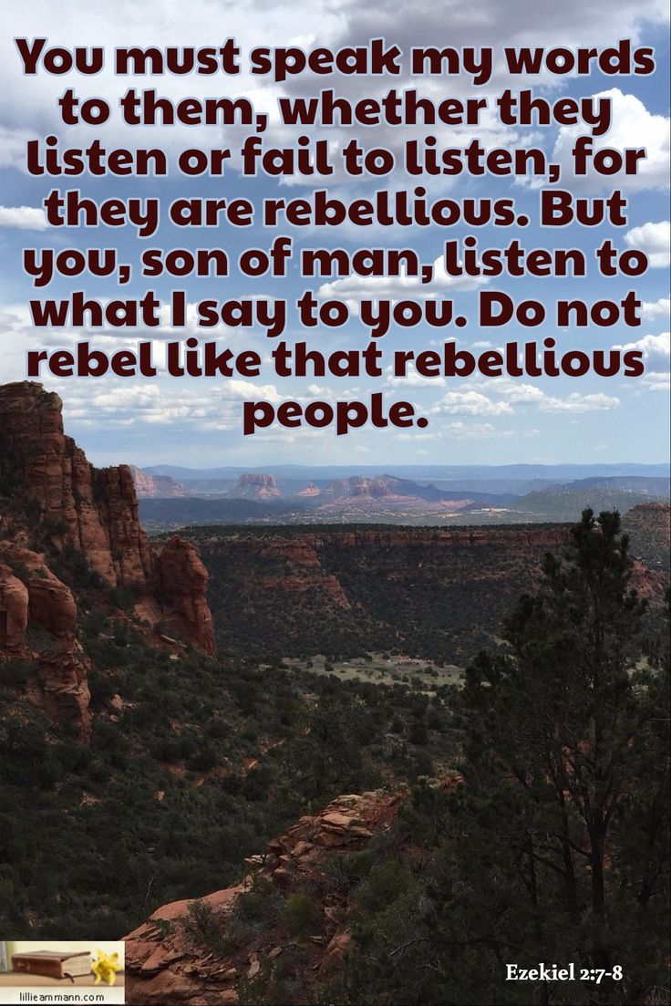 Ezekiel 2,7