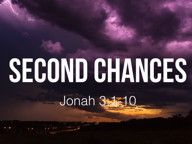 jonah 3,1-10 second chances