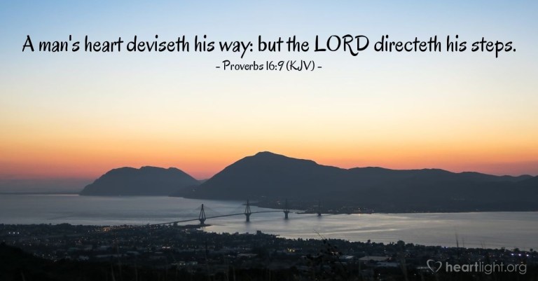 proverbs 16,9